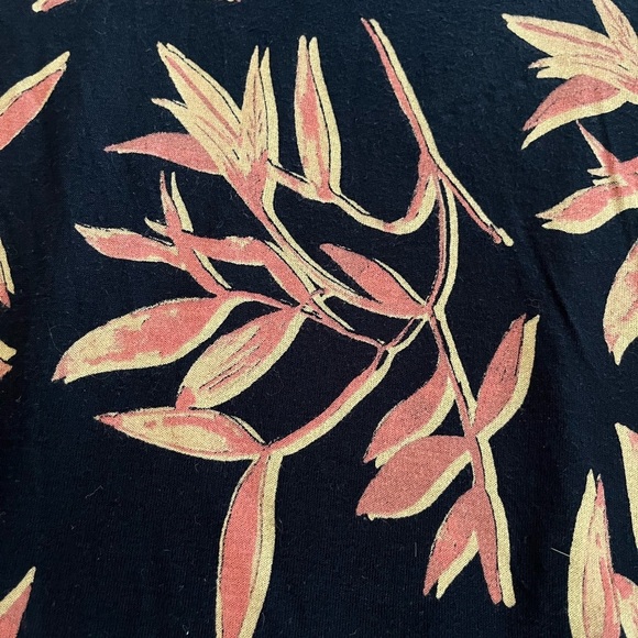 Lucky Brand Floral Print Short Sleeve Ruffle Dress women’s size XS - Picture 8 of 13